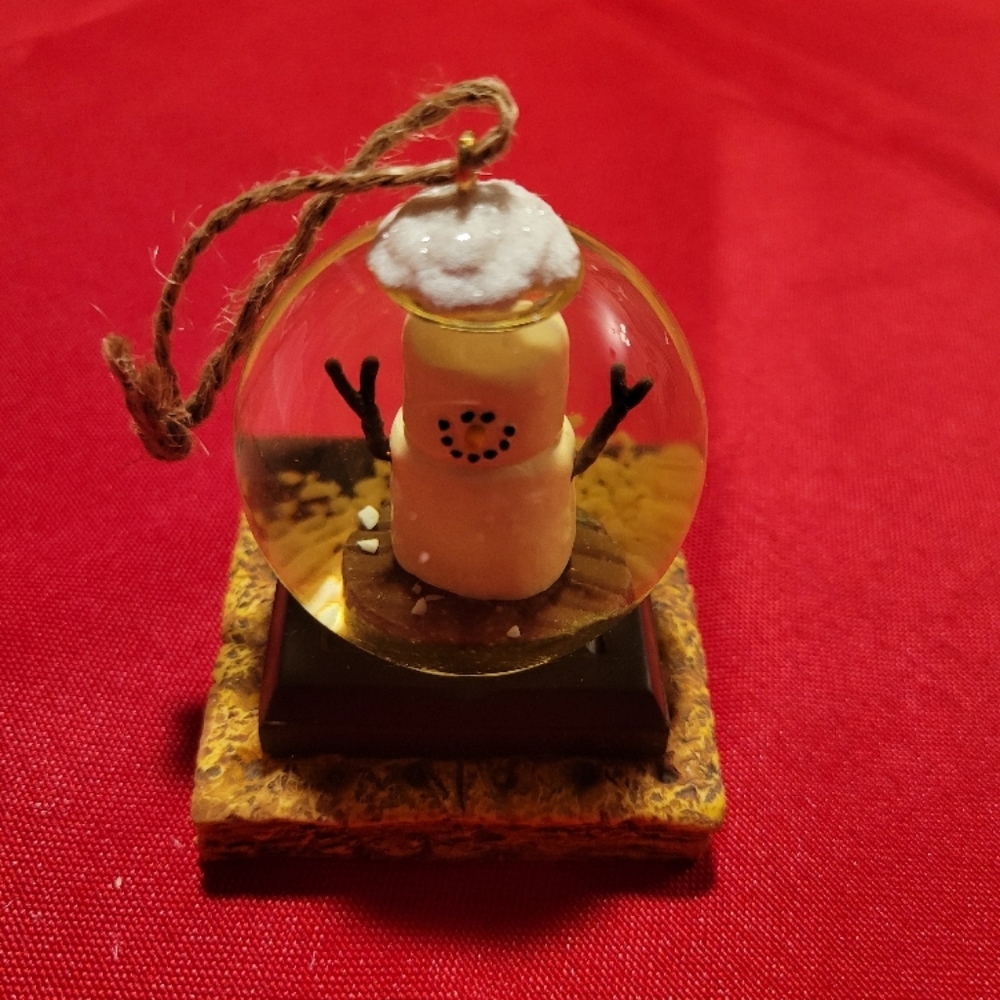 Original Mini S'mores Waterglobe Ornament